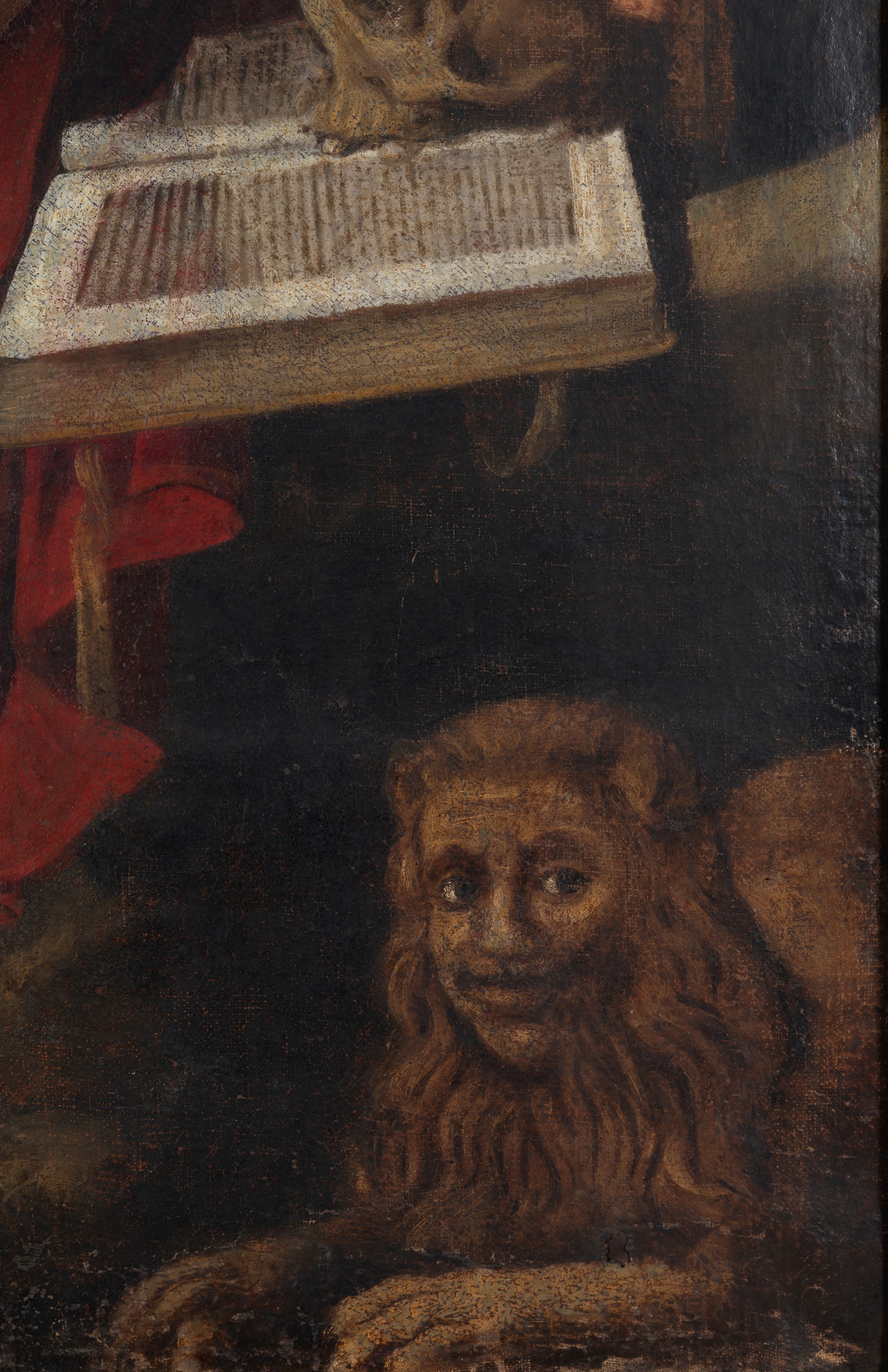 Dipinto, San Girolamo penitente, olio su tela (XVII secolo)