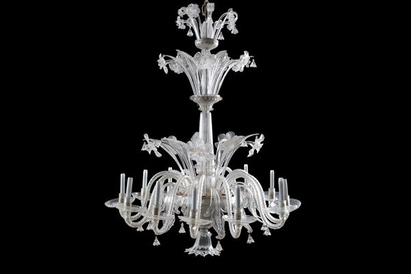 Murano glass chandelier
