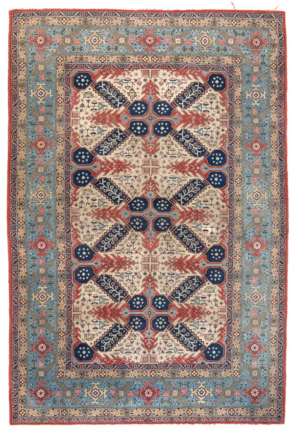 Qum rug with Zairkour design. Caucasus.