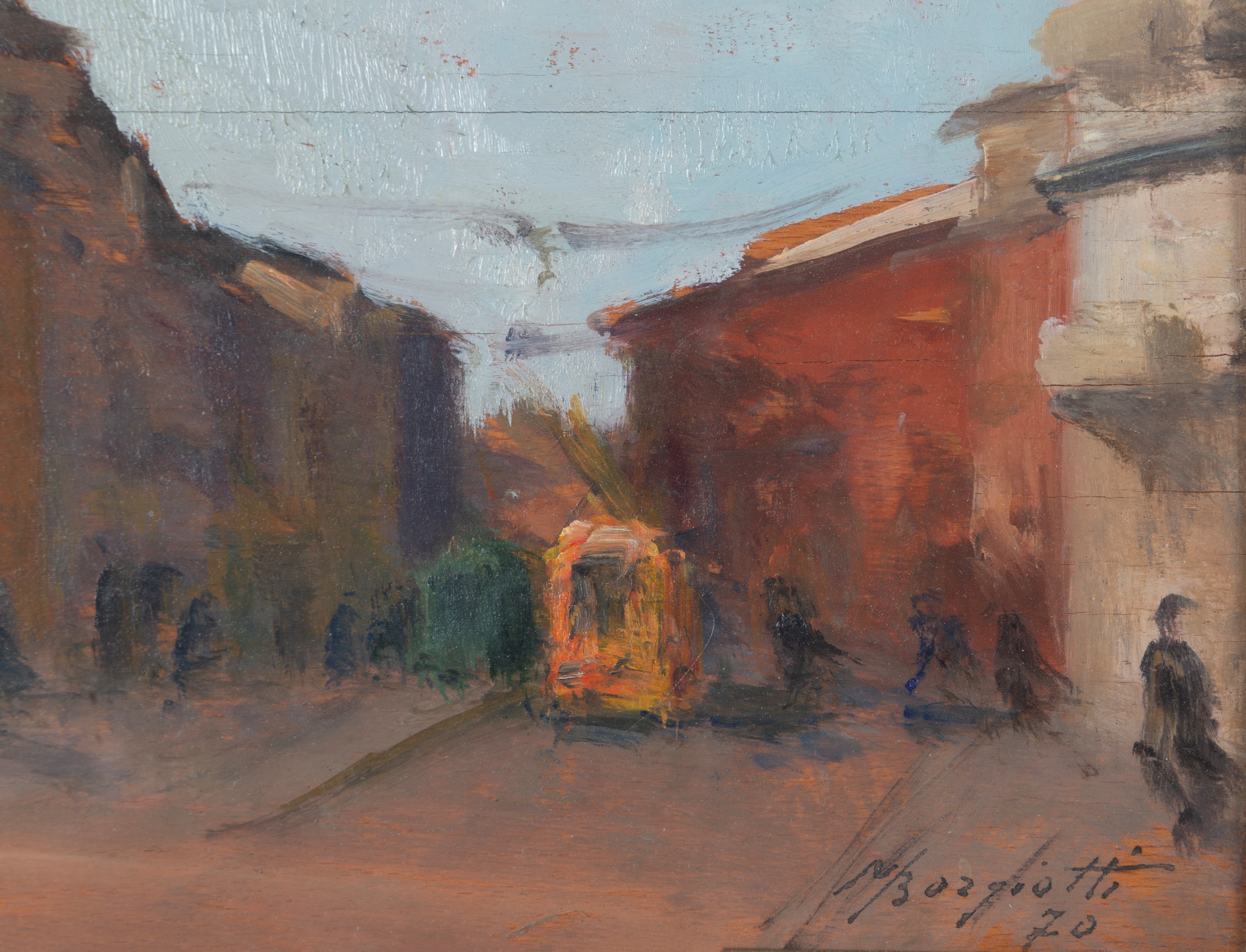 Mario Borgiotti - Dipinto "la Scala"