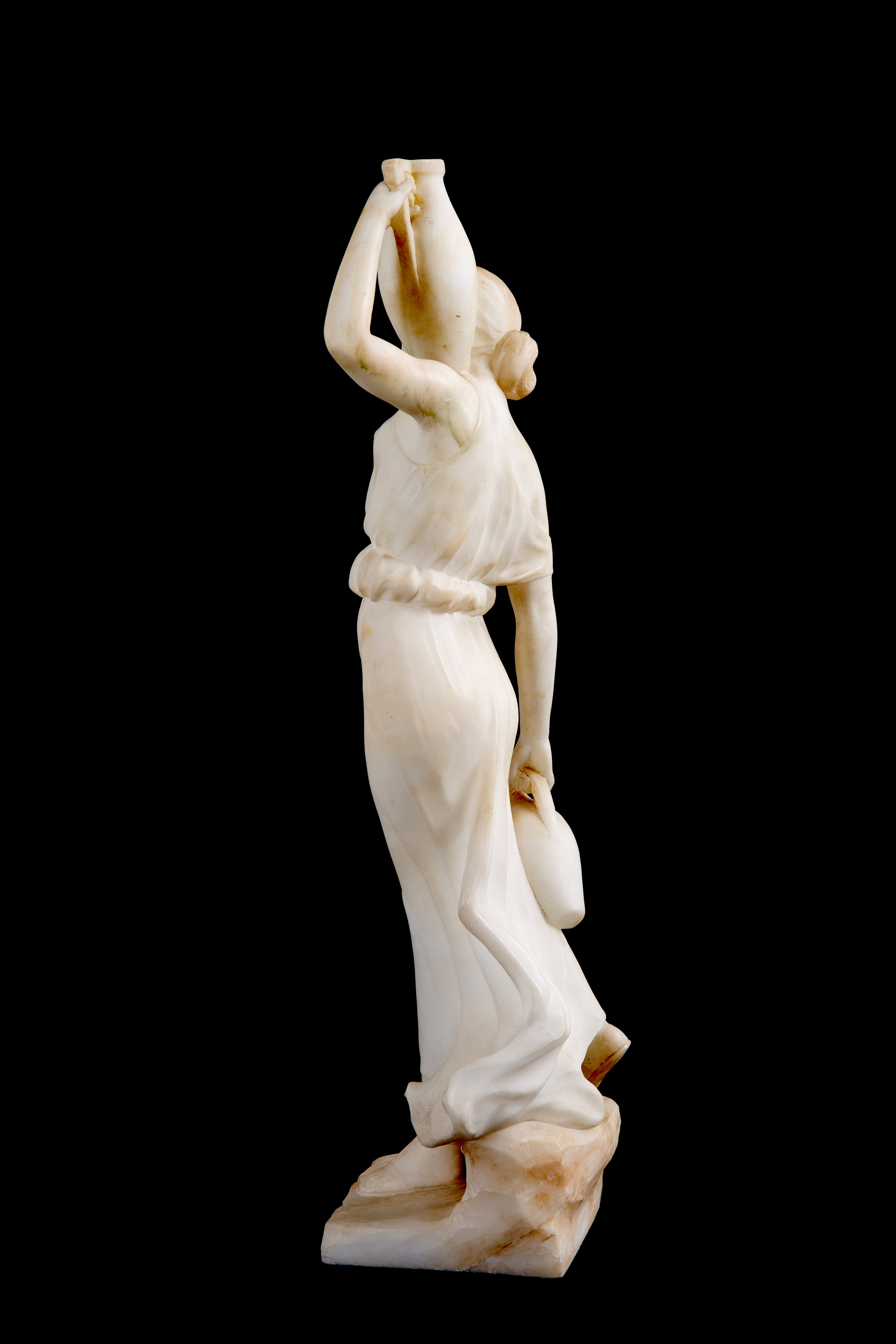 Scultura «Acquaiola», alabastro, XIX secolo