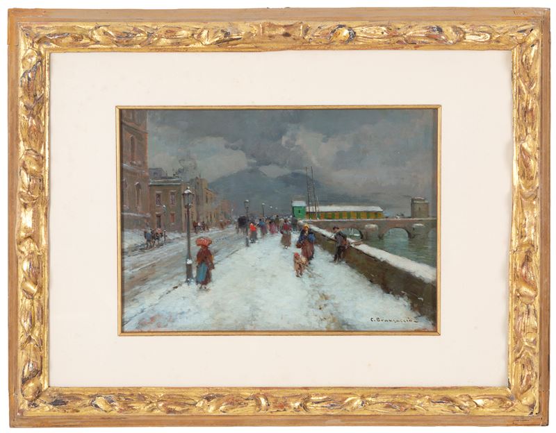 Carlo Brancaccio - Neve in città