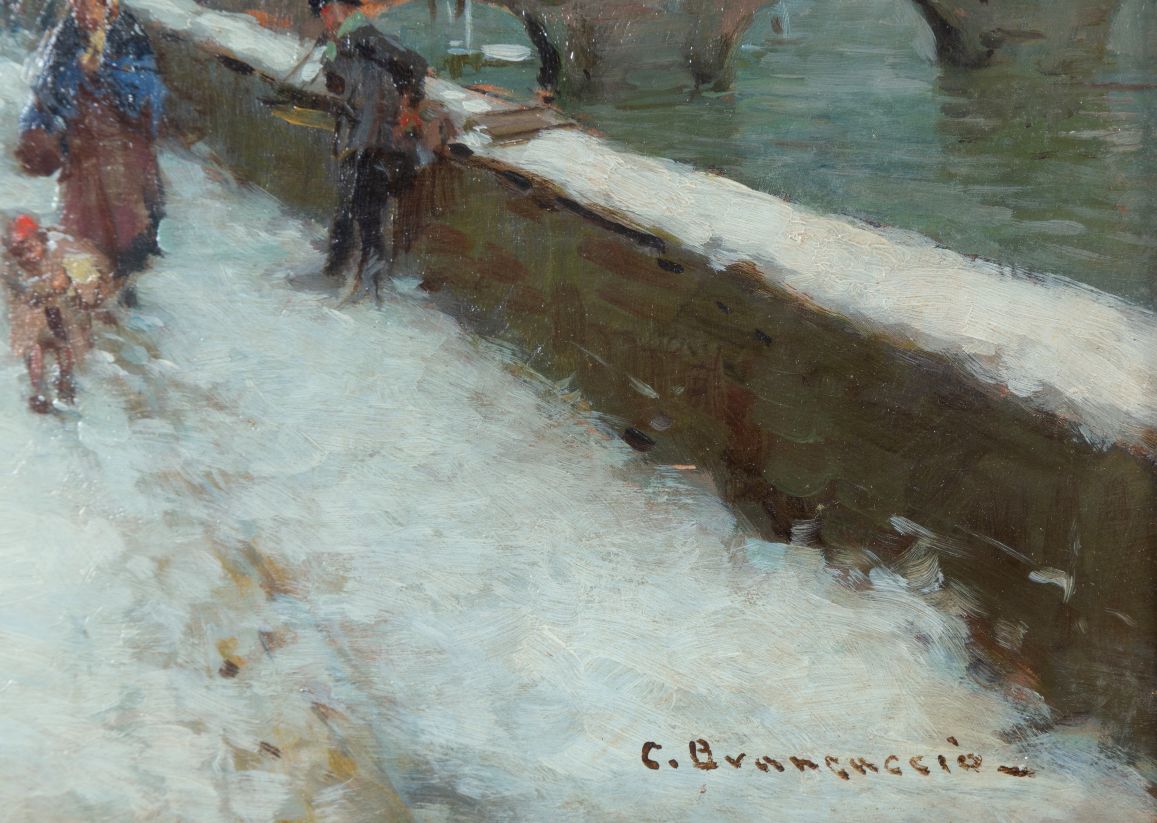 Carlo Brancaccio - Neve in città