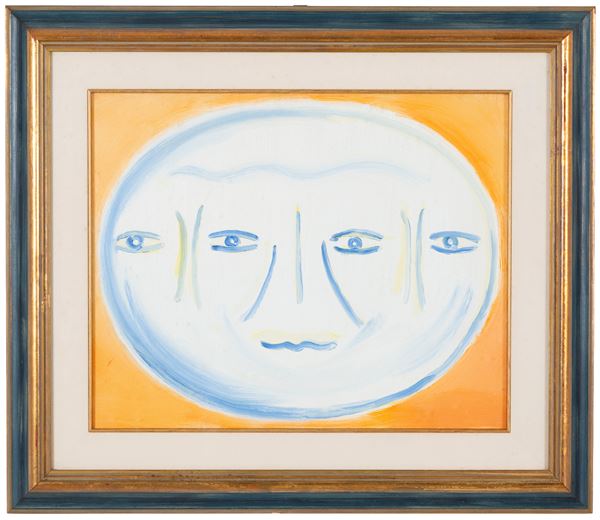 VIRGILIO GUIDI - Painting "EYES"