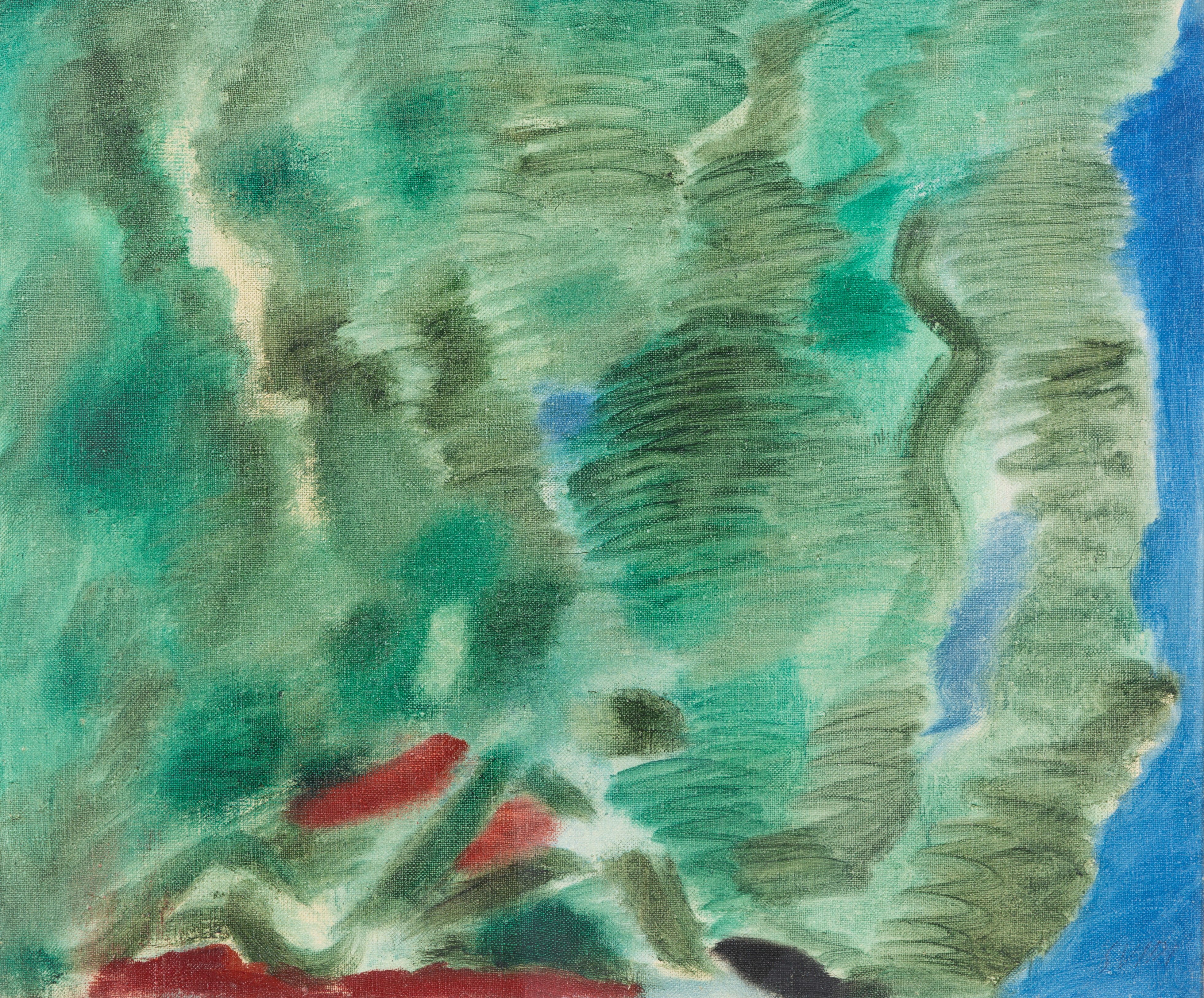 Virgilio Guidi - L’Angoscia, olio su tela