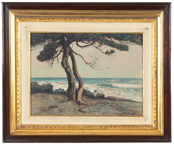 GINO ROMITI - Painting "SEASCAPE"