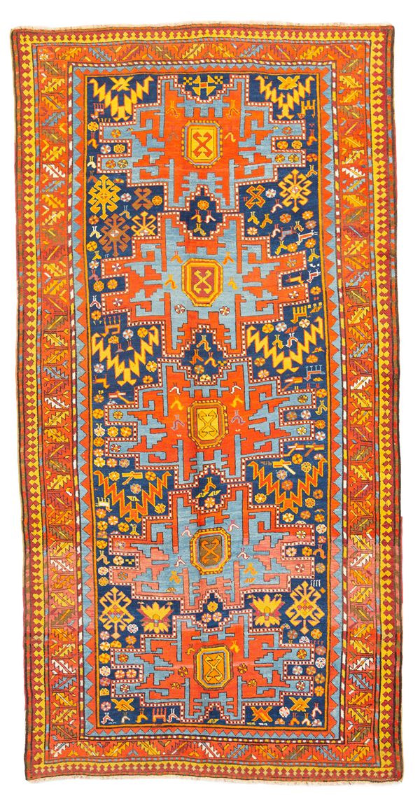 Kazak rug with a Lesghy design. Caucasus.