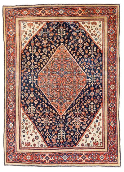 Tappeto Hamadan, Persia, fine XIX secolo