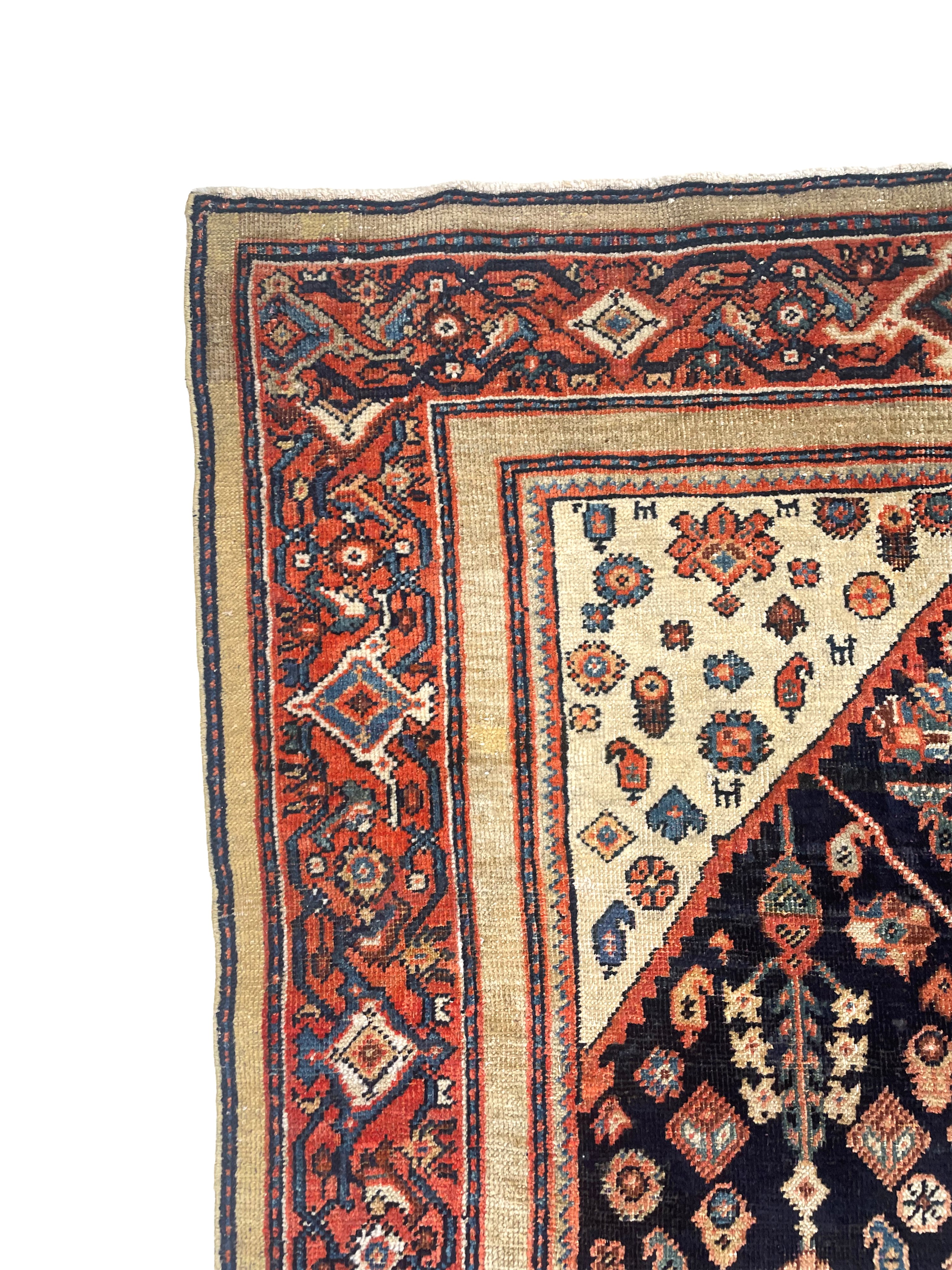 Tappeto Hamadan, Persia, fine XIX secolo