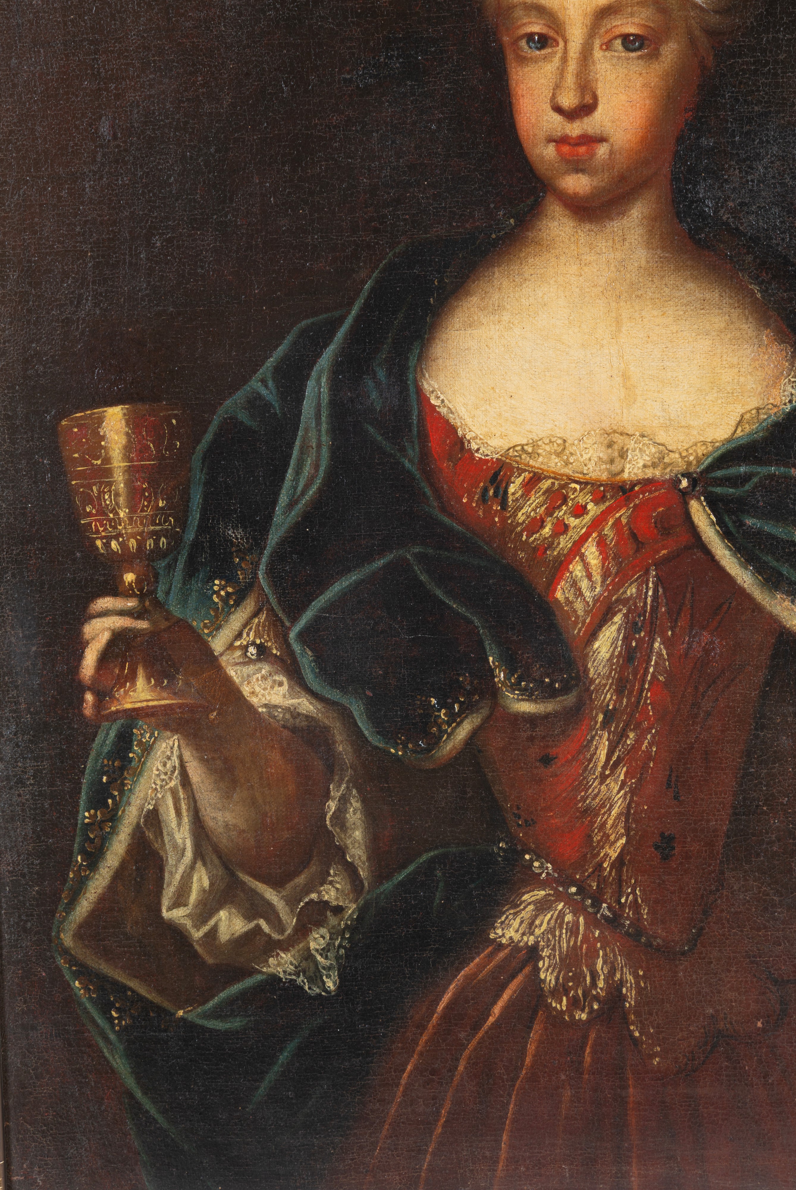 Ritratto di Polissena, olio su tela, fine XVII secolo
