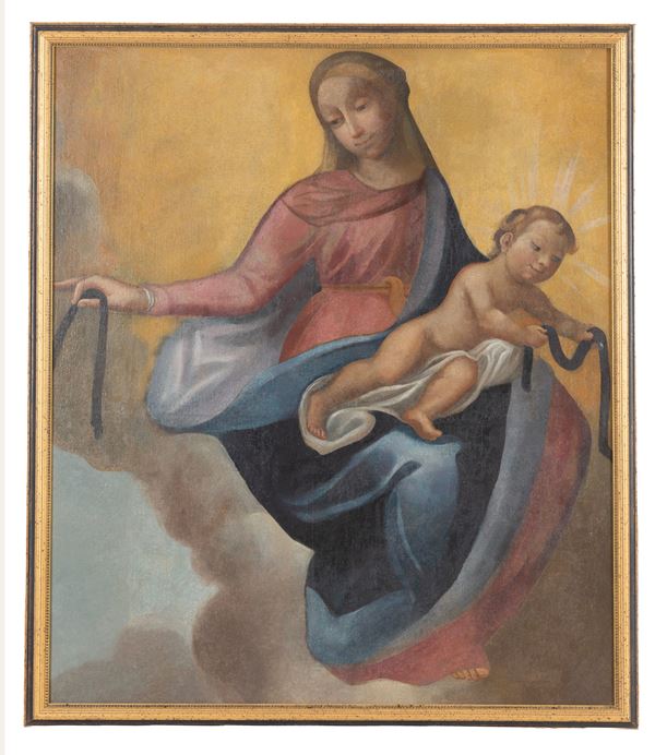Painting "MADONNA OF THE VEIL"