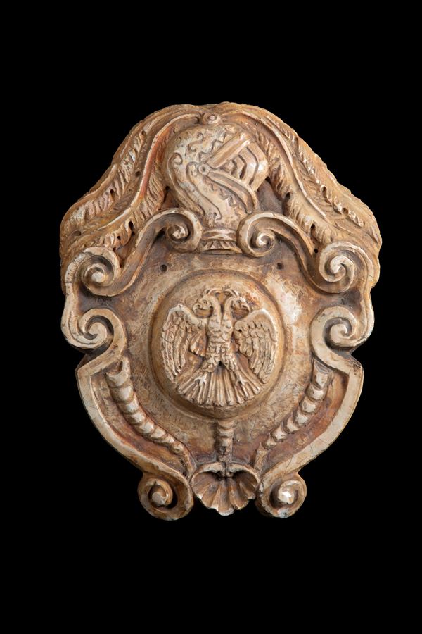 Marble coat of arms