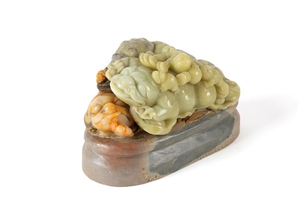 Stone sculpture "ANIMALS"