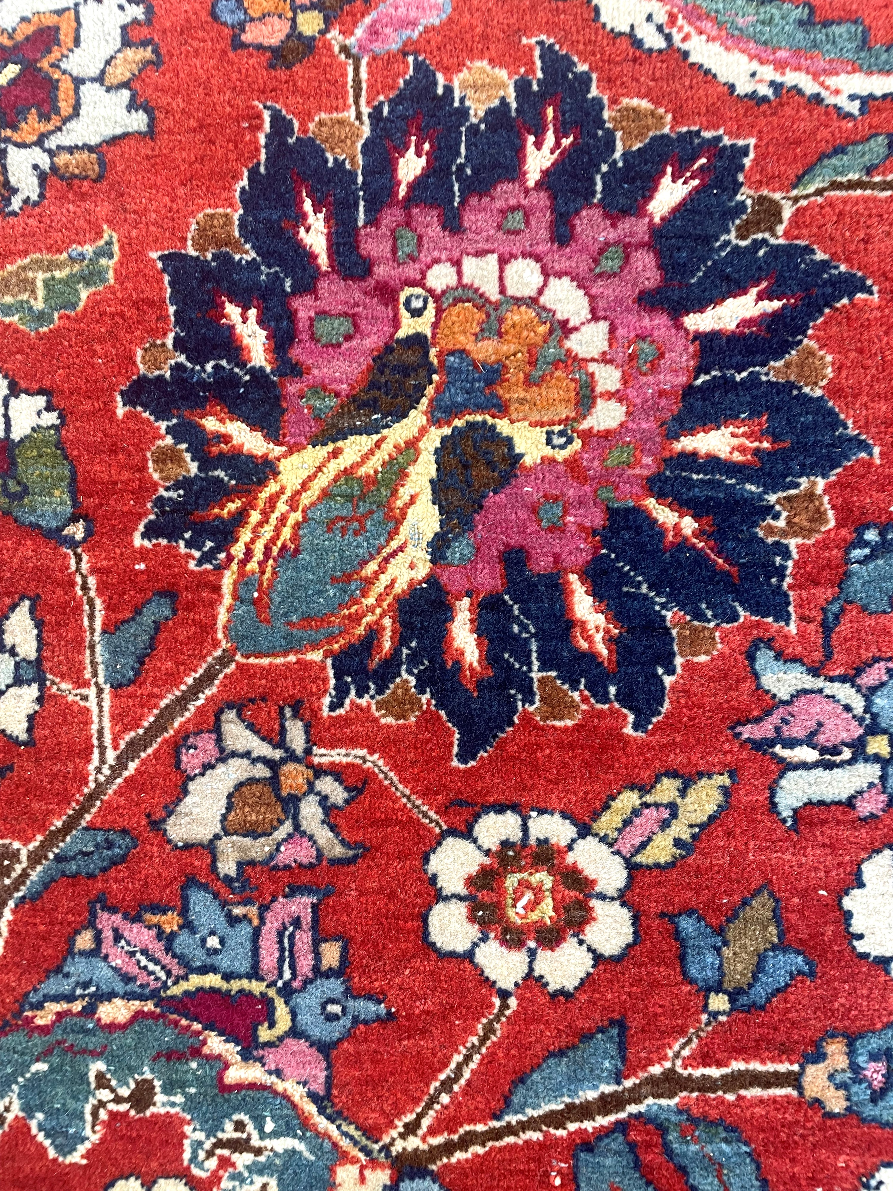 Tappeto Tehran, lana e seta, Persia, circa 1900