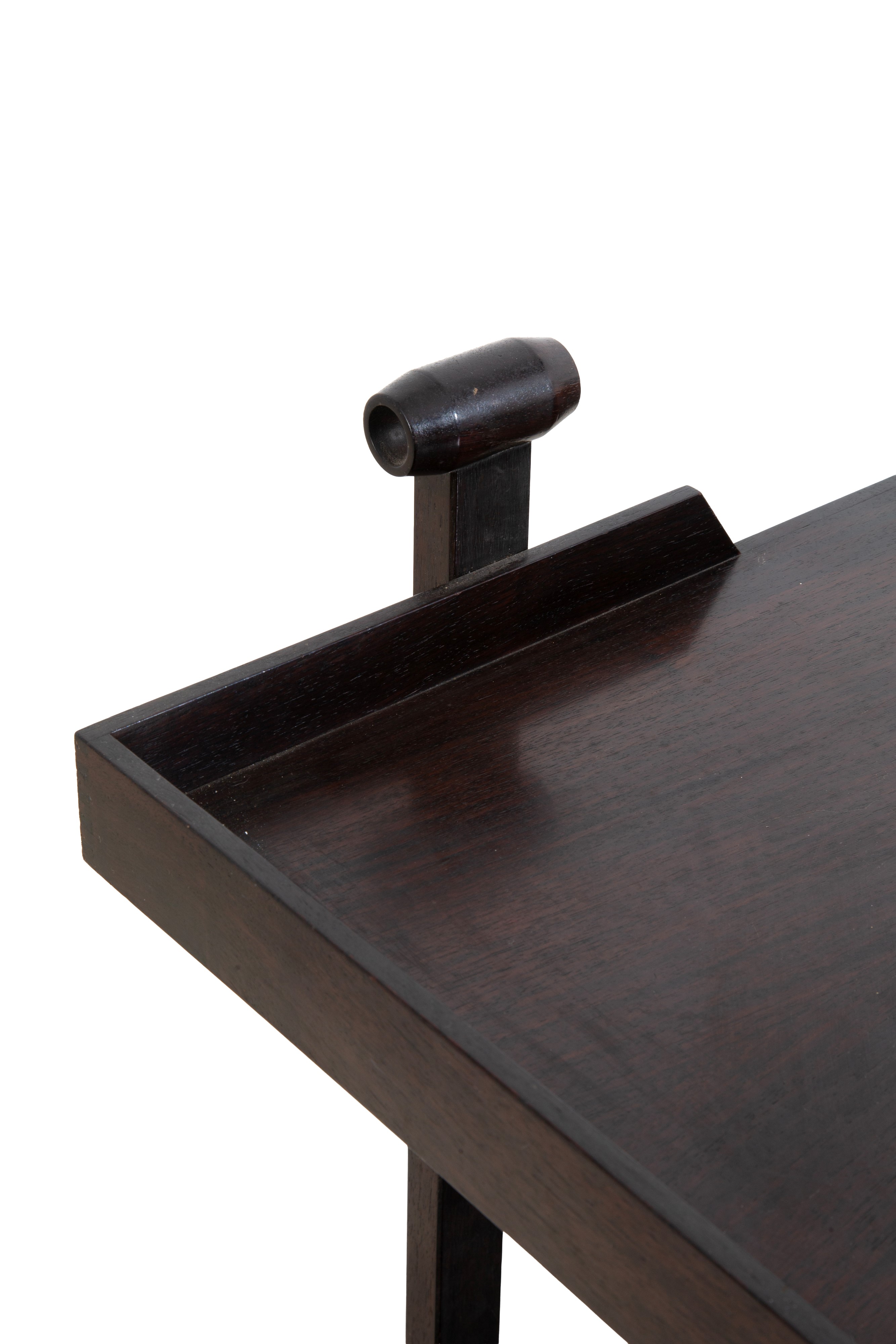 Franco Albini - Carrello portavivande mod. CR20 per POGGI in legno a due ripiani