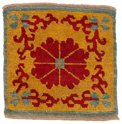 Tappeto tibetano, mat, fine XIX secolo
