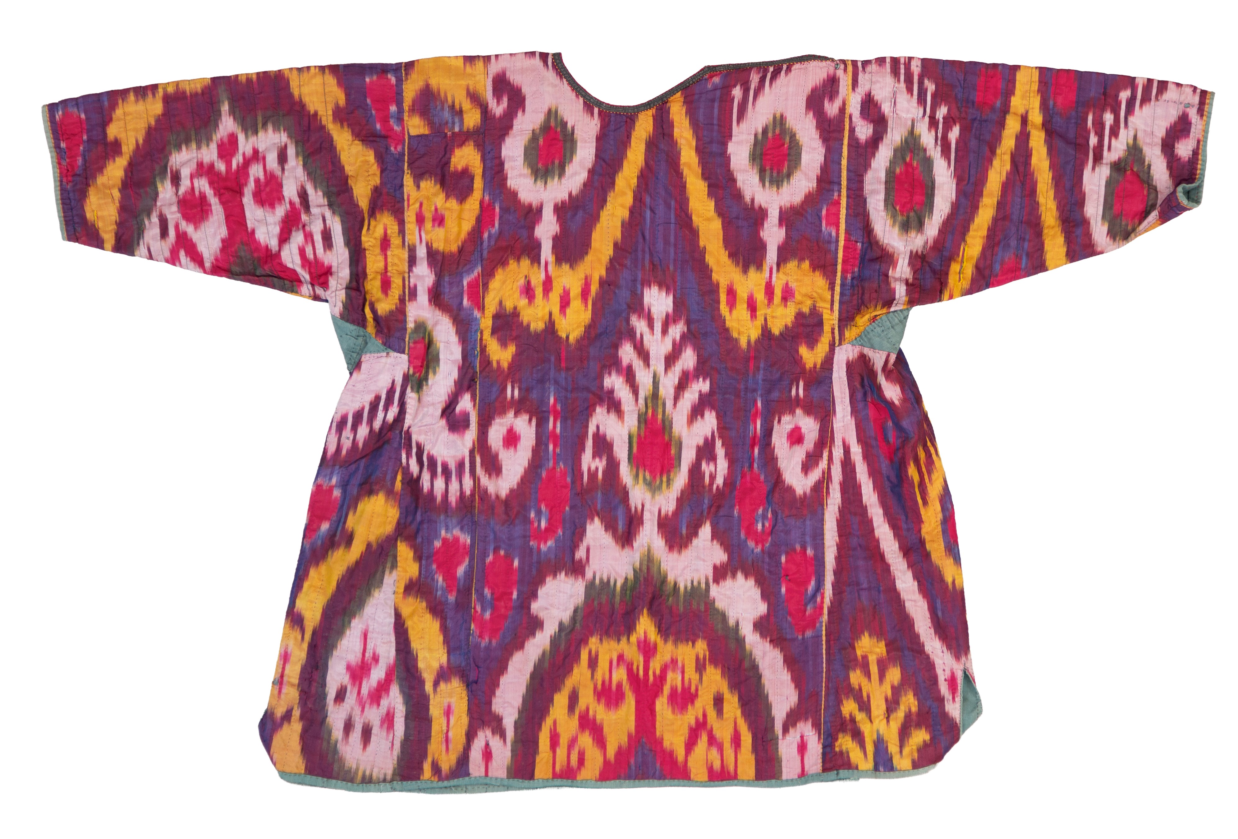 Abito in Ikat, Uzbekistan, fine XIX secolo