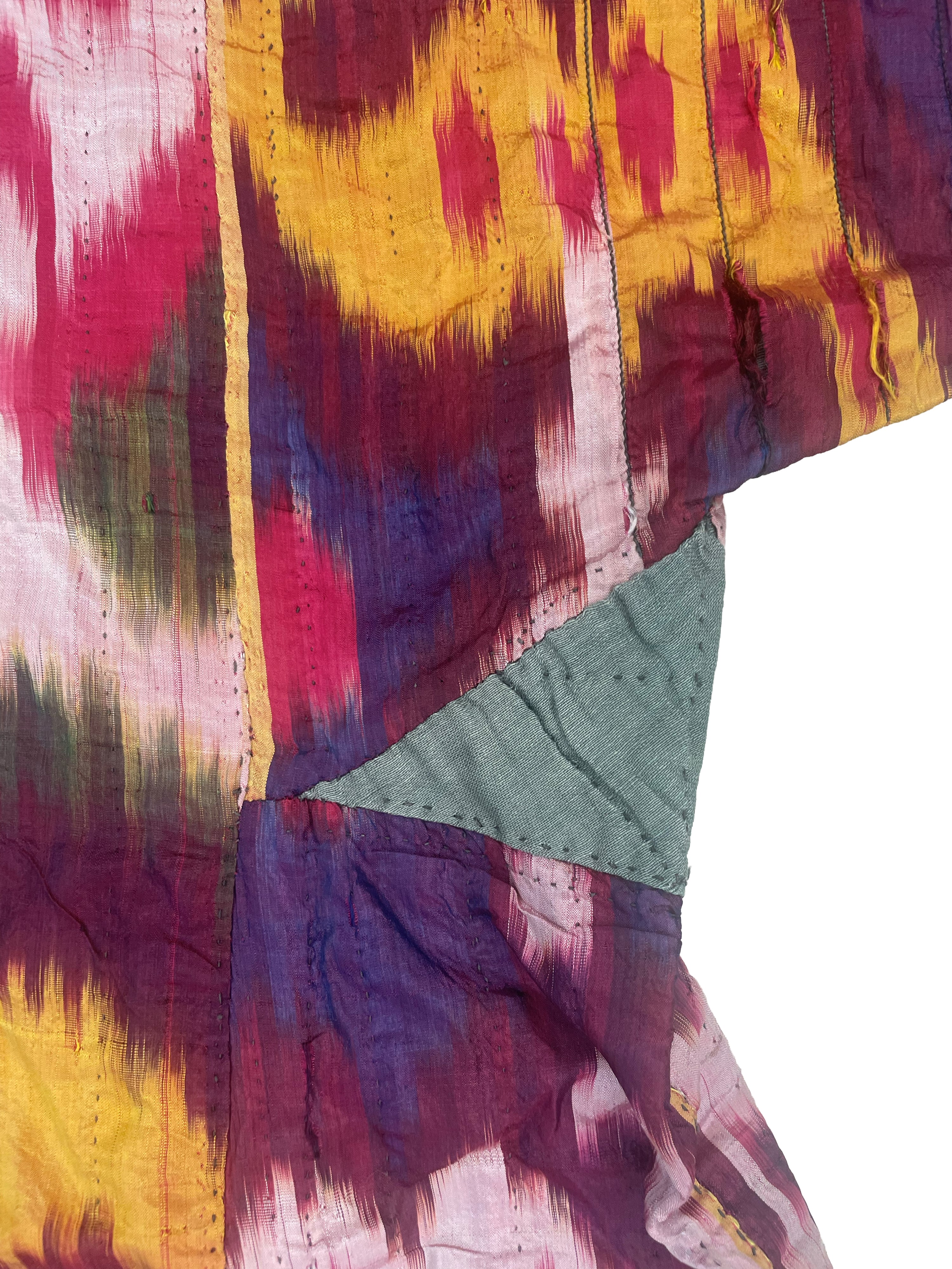 Abito in Ikat, Uzbekistan, fine XIX secolo