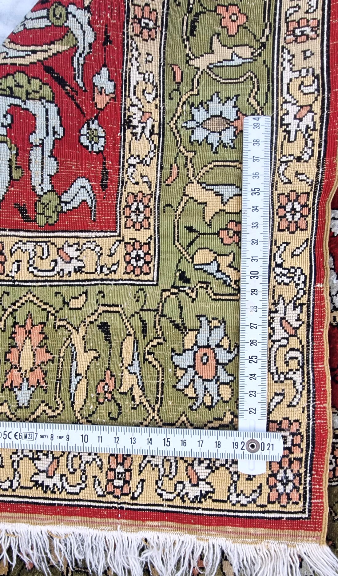 Tappeto Keysari turco, seta,  XIX secolo