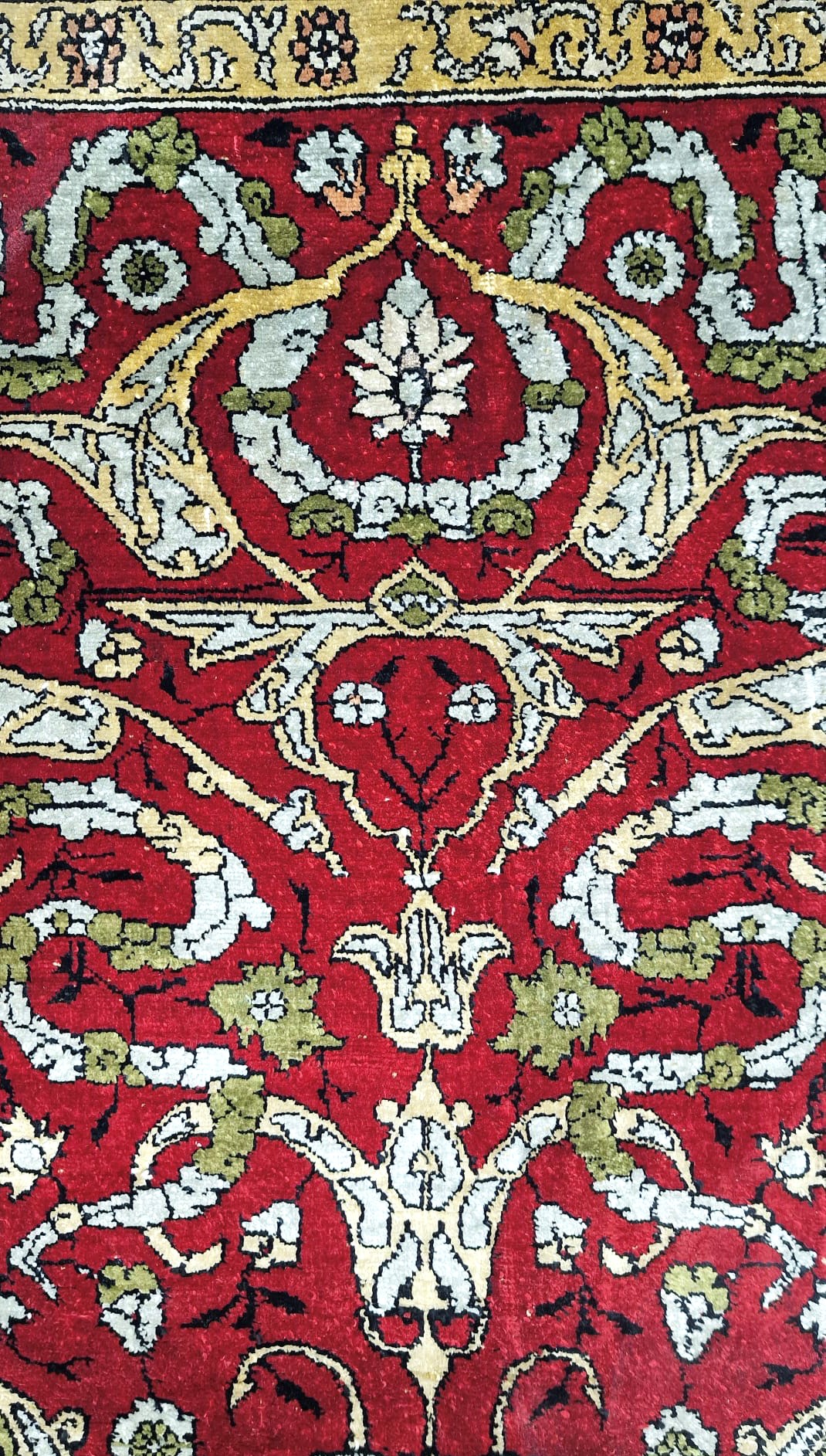 Tappeto Keysari turco, seta,  XIX secolo