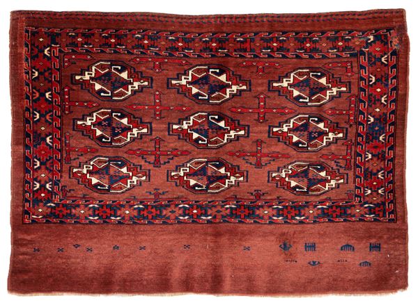 Yomut Chuval carpet. Western Turkestan