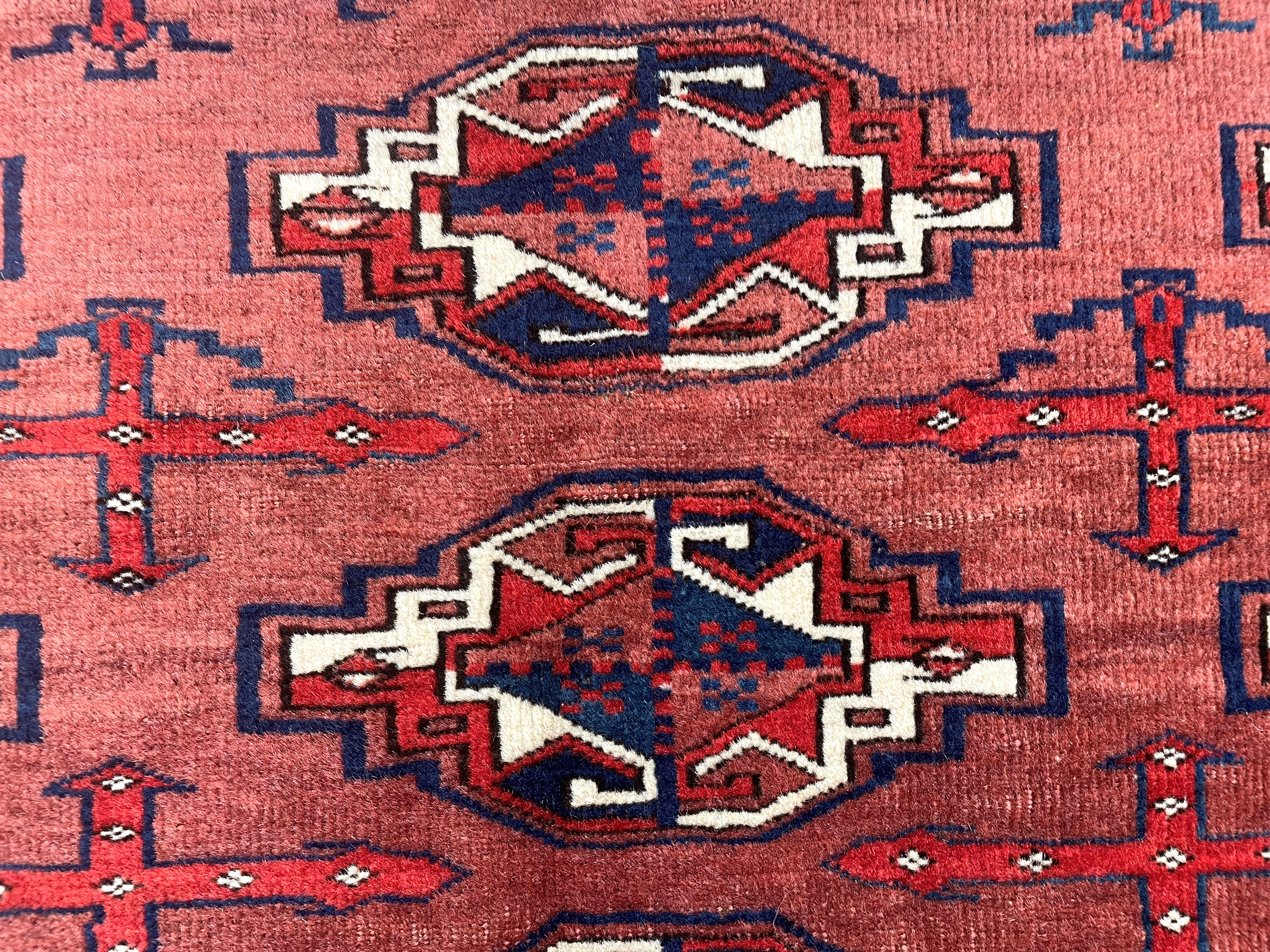 Tappeto Yomut Chuval, Turkestan occidentale, XIX secolo