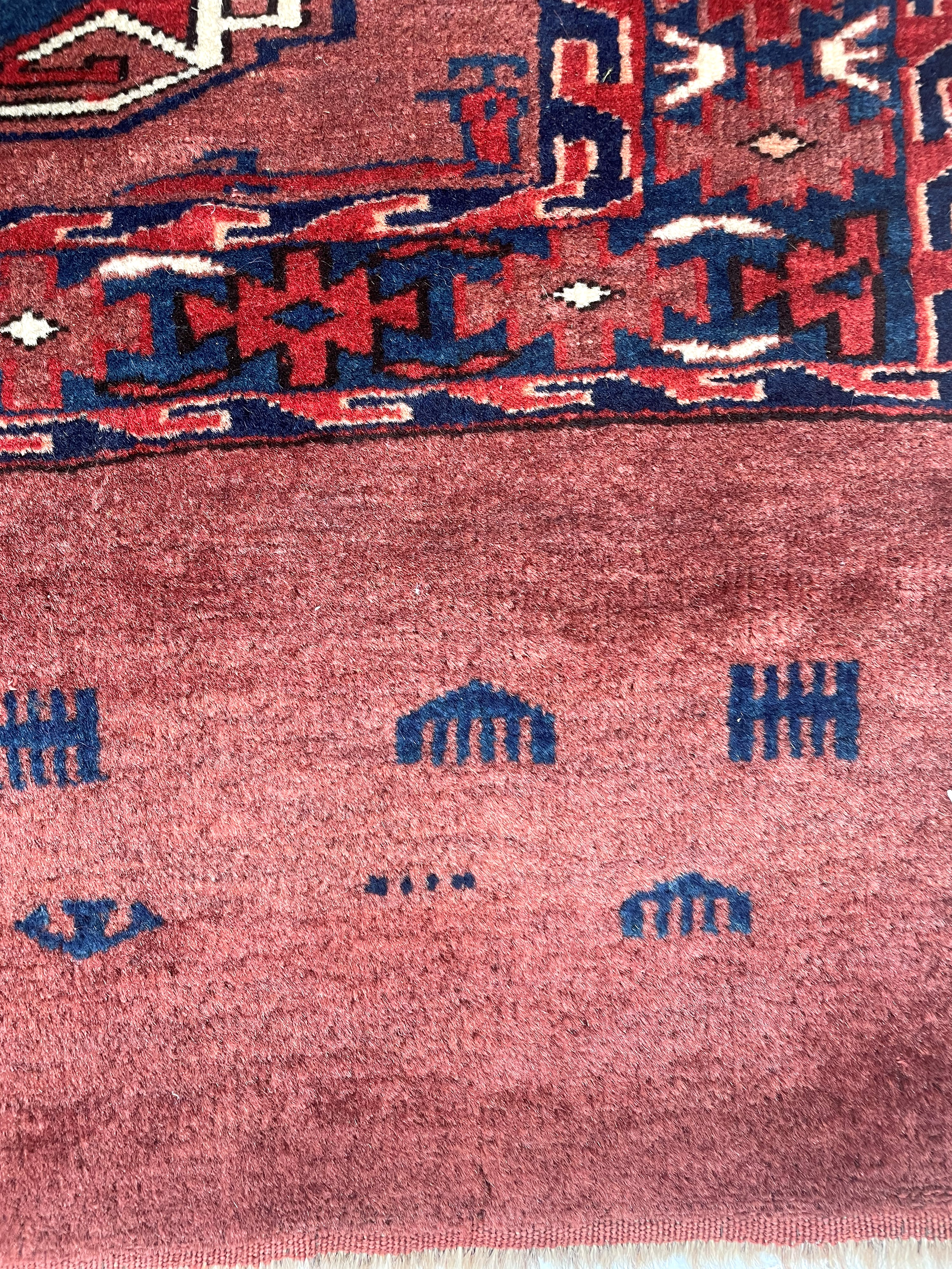 Tappeto Yomut Chuval, Turkestan occidentale, XIX secolo