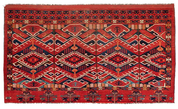 Chuval Ersari Bashir carpet. West Turkestan.