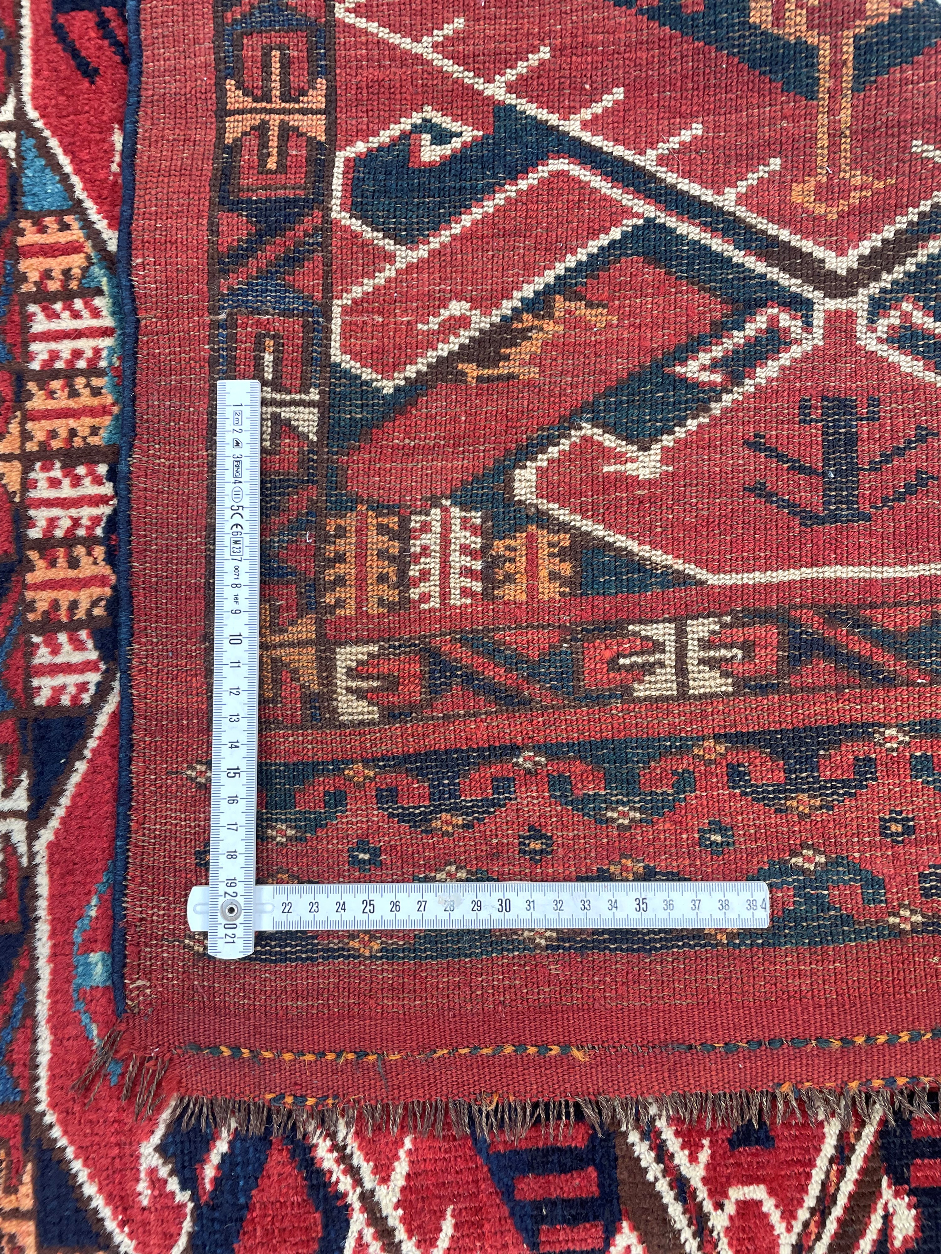 Tappeto Chuval Ersari Bashir, Turkestan occidentale, metà XIX secolo