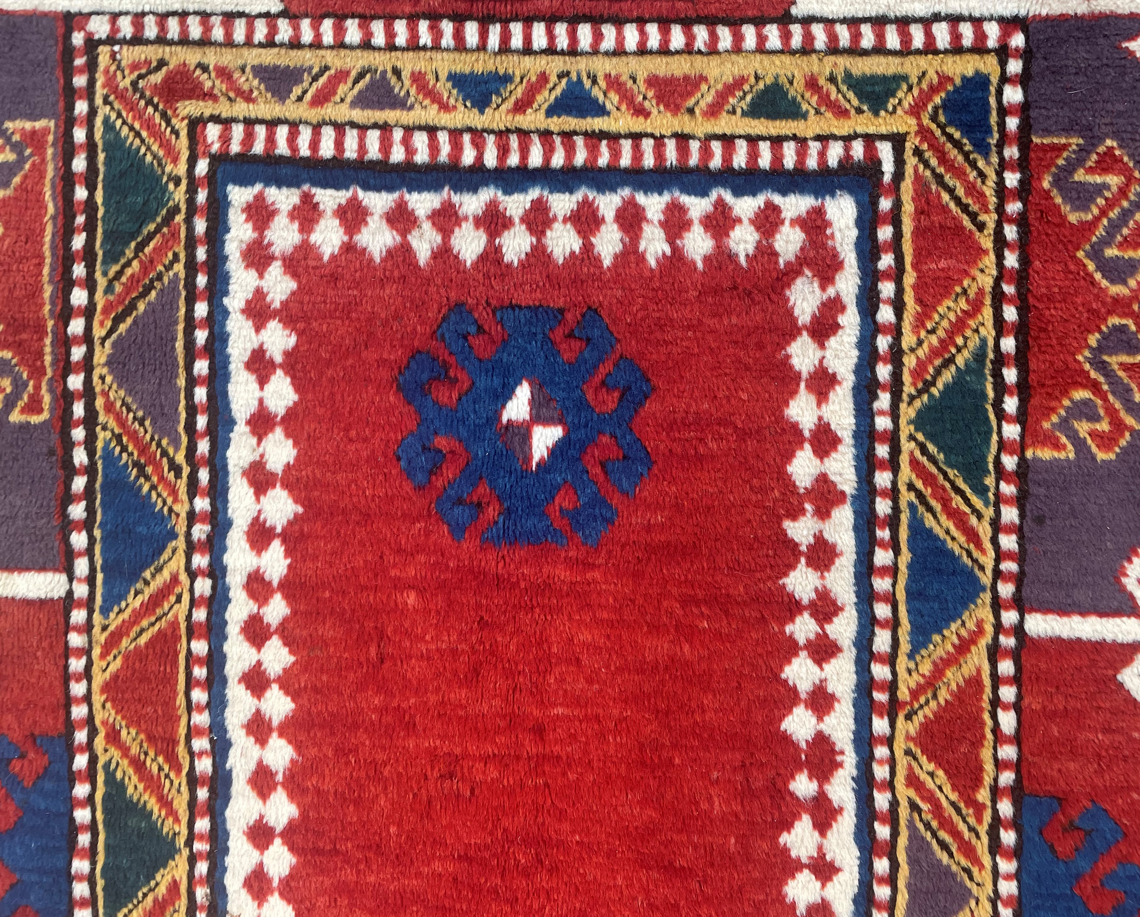 Tappeto Kazak Borjalou, Caucaso, fine XX secolo