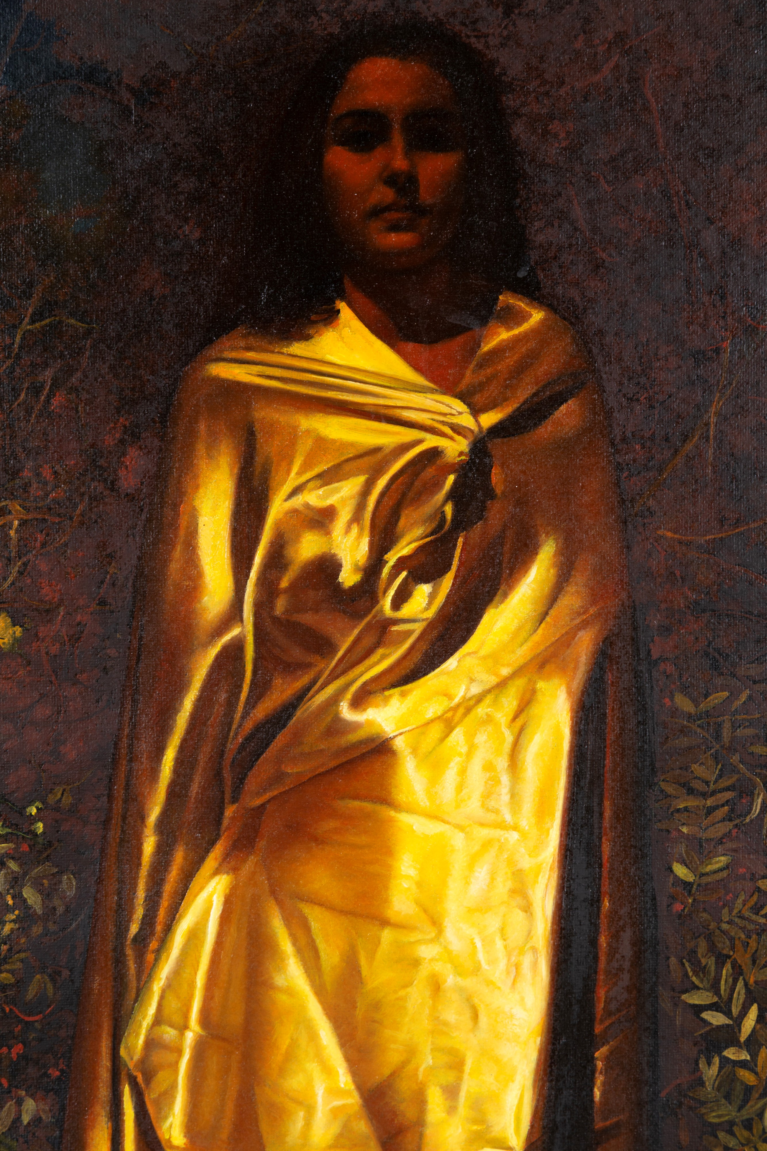 Alessandro Giusberti - Figura, olio su tela