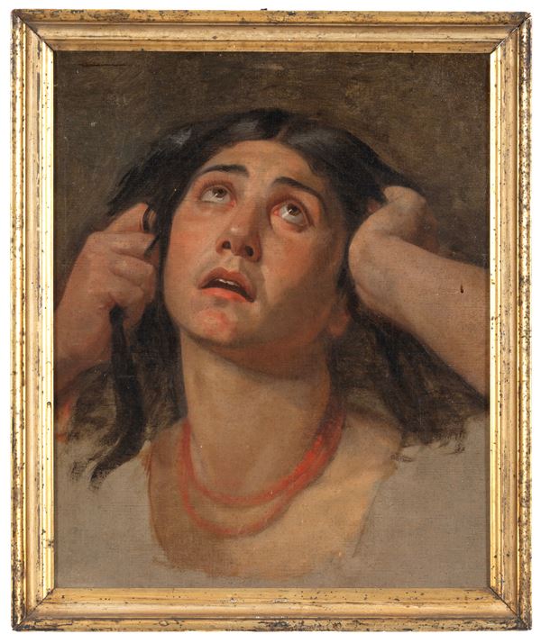 Painting "MALE FACE IN ECSTASY"