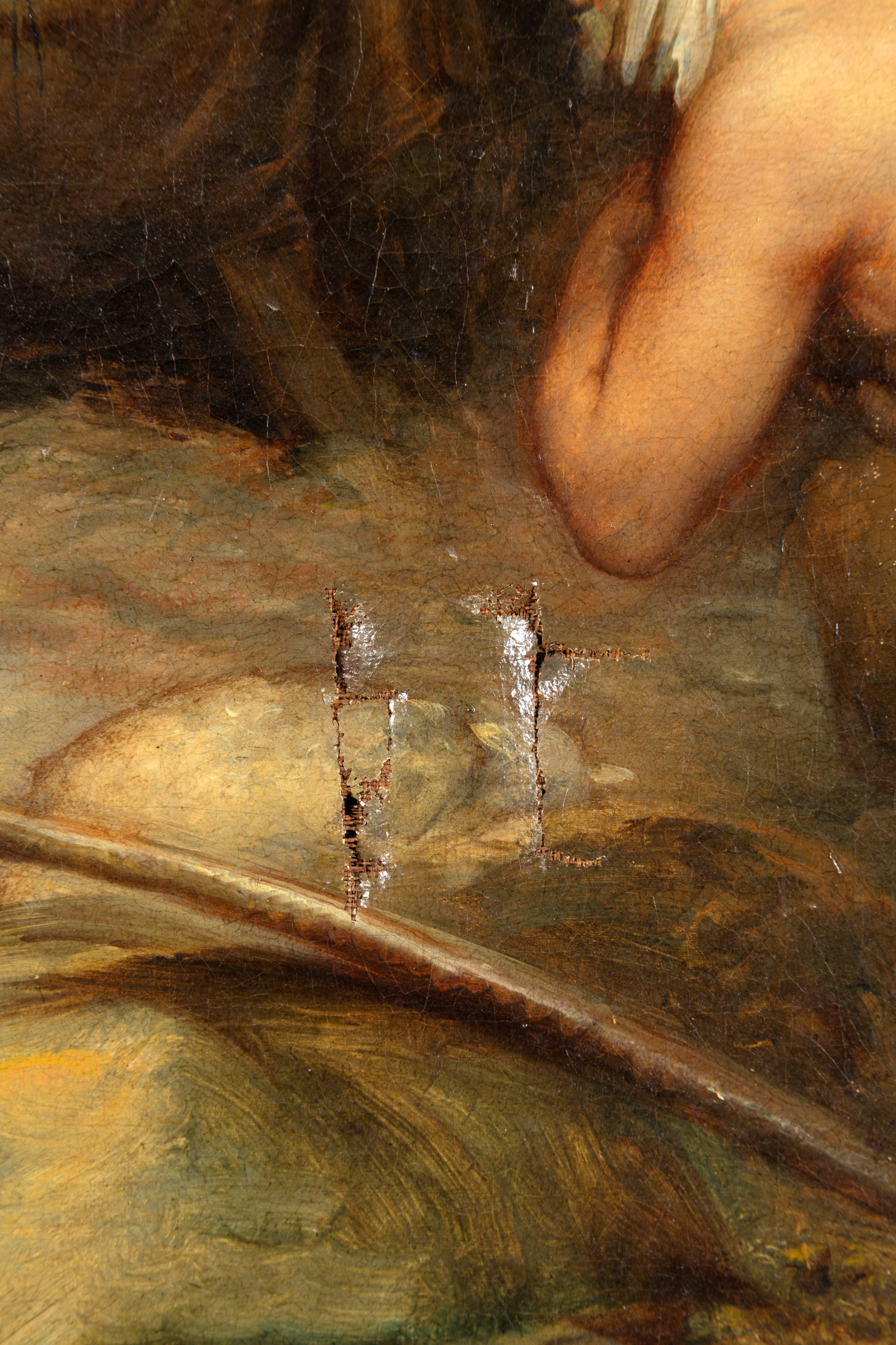 Dipinto, Adorazione dei pastori, olio su tela, 1830
