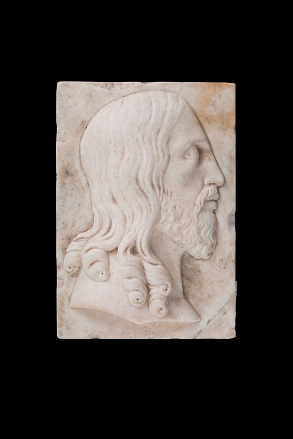 Marble plaque "CHRIST"