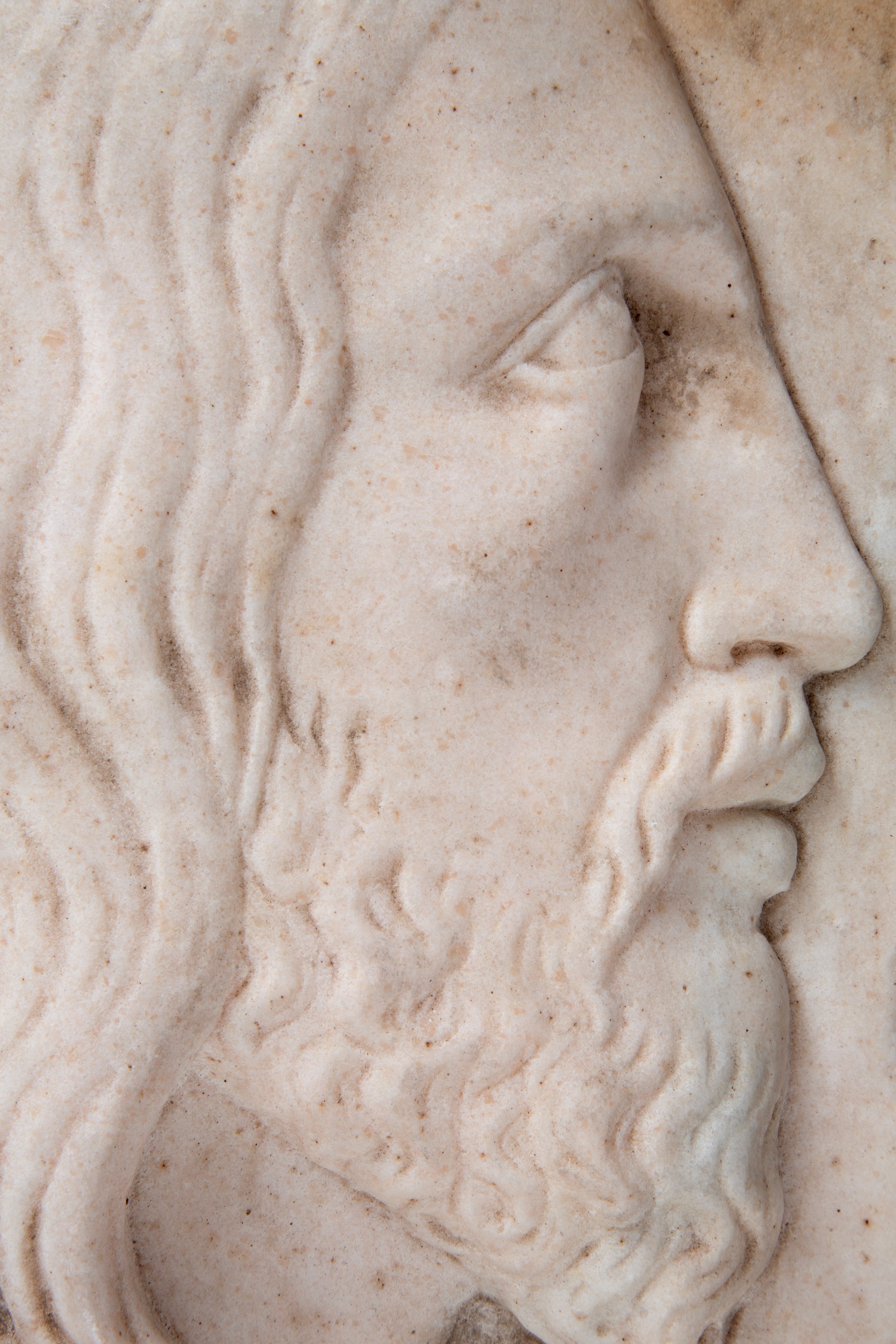 Placca in marmo ad altorilievo, "Cristo" (fine XVII–inizi XVIII secolo)