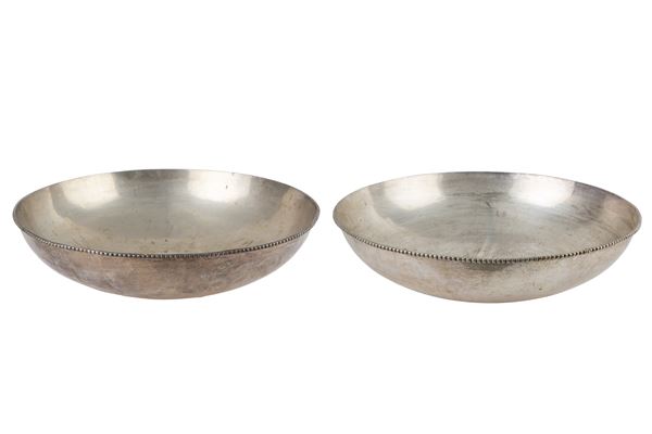 Pair of large bowls