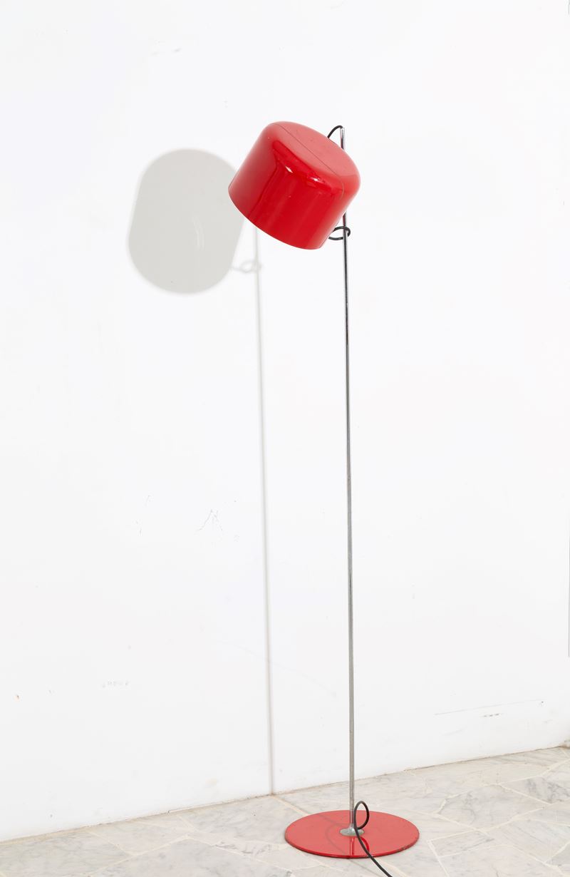 Joe Colombo - Lampada da terra Coupè per OLUCE