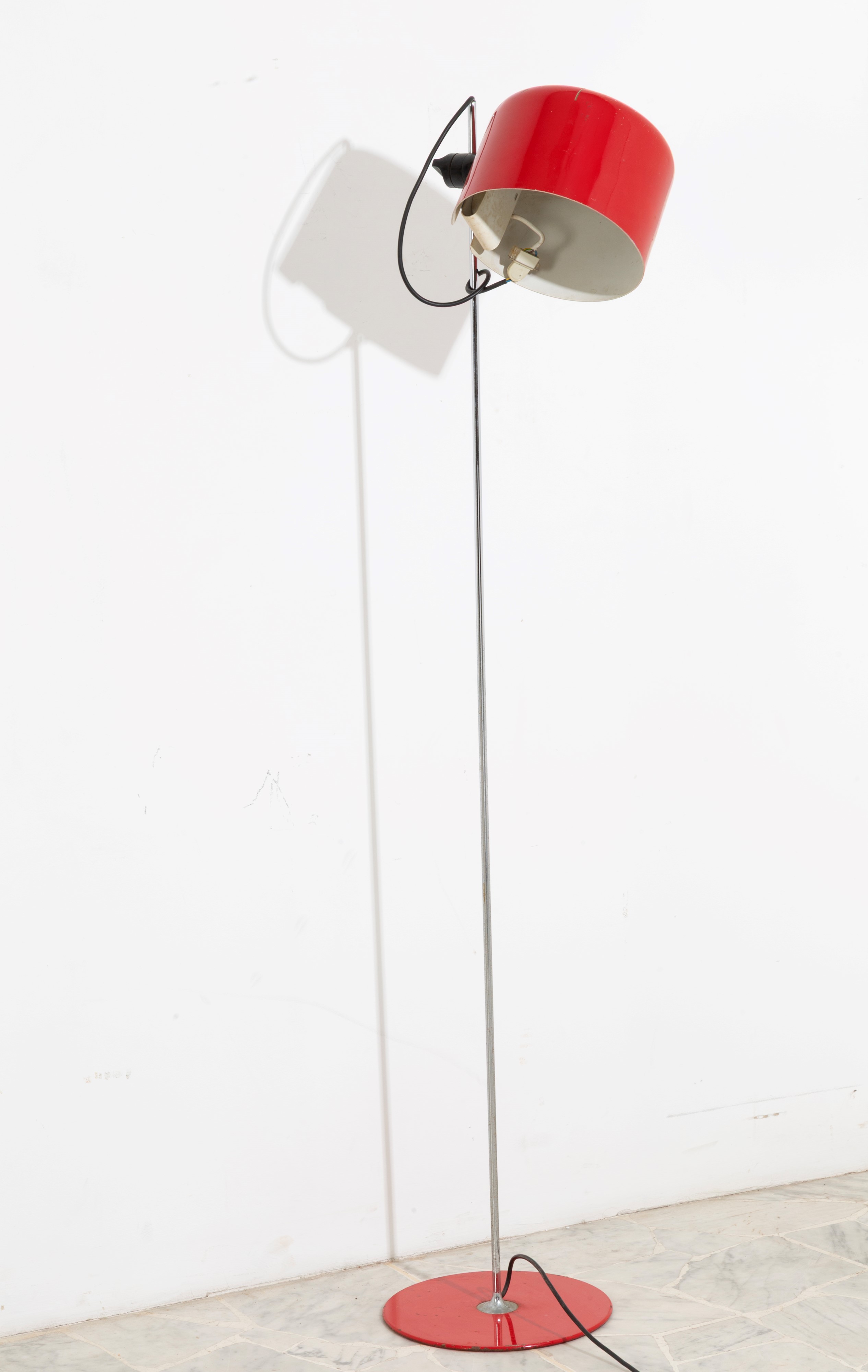 Joe Colombo - Lampada da terra Coupè per OLUCE