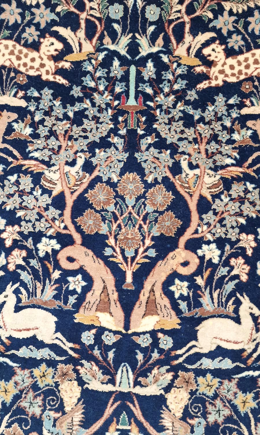 Tappeto Nain, Persia, lana e seta, metà XX secolo