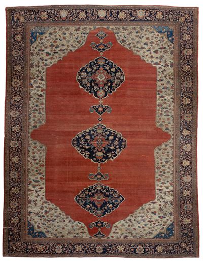 Tappeto Ferahan, Persia, seconda metà del XIX secolo