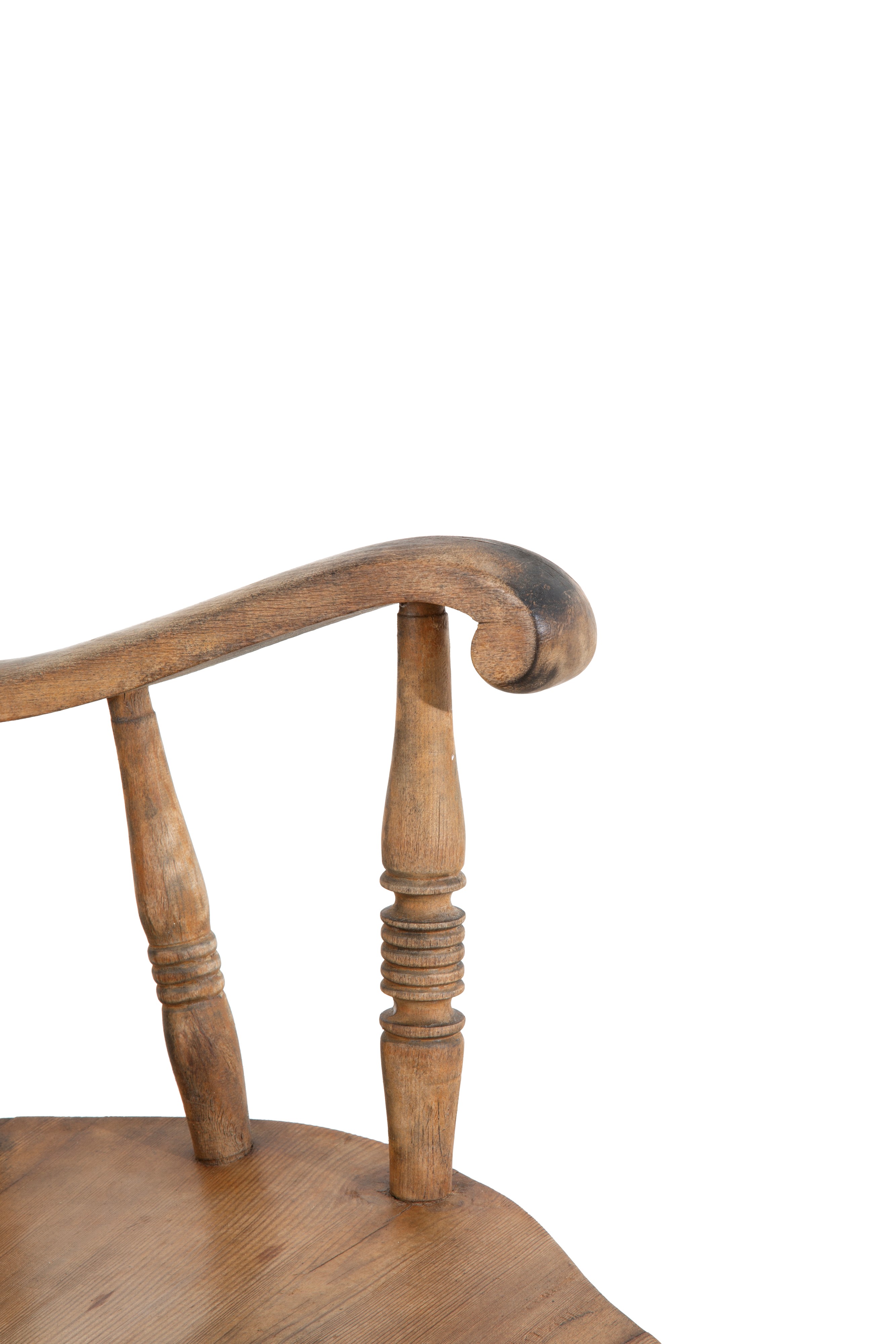 Sedia a dondolo in legno, inizio XX secolo