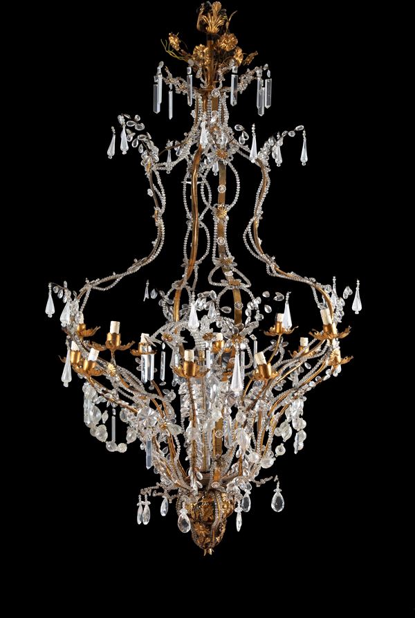 Cage chandelier