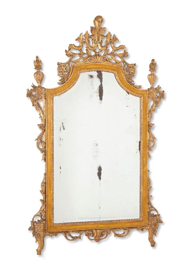 Golden mirror