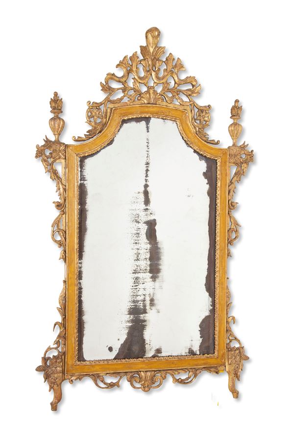 Golden mirror