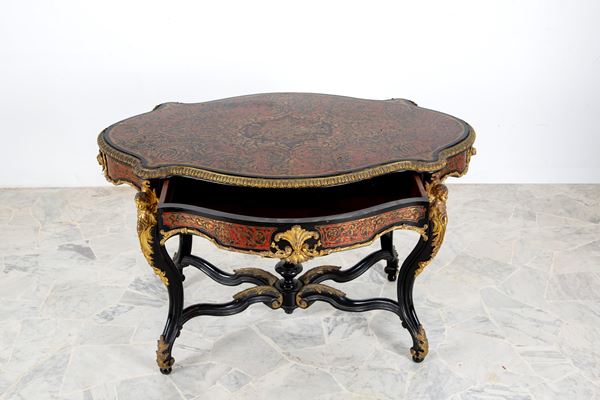 Boulle table