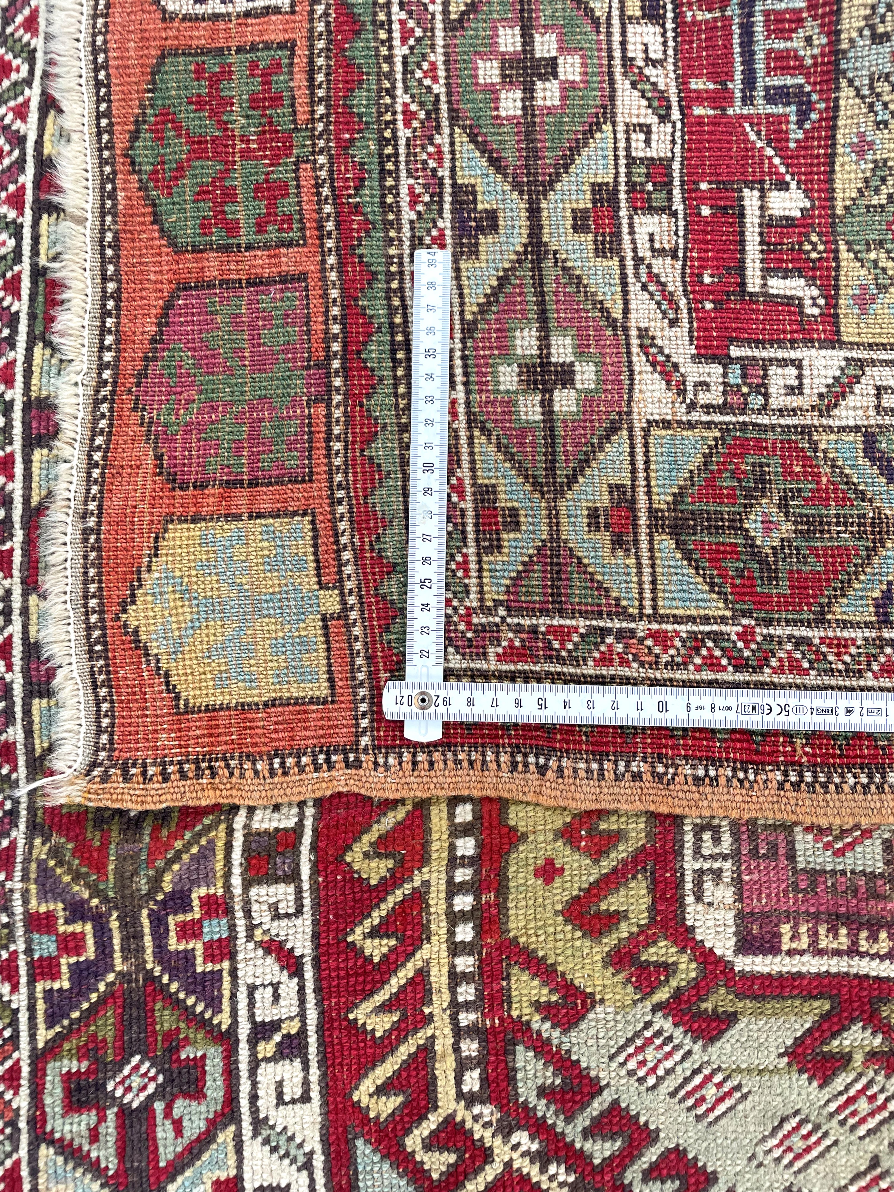 Tappeto di area Konya, Anatolia centrale, fine XIX secolo