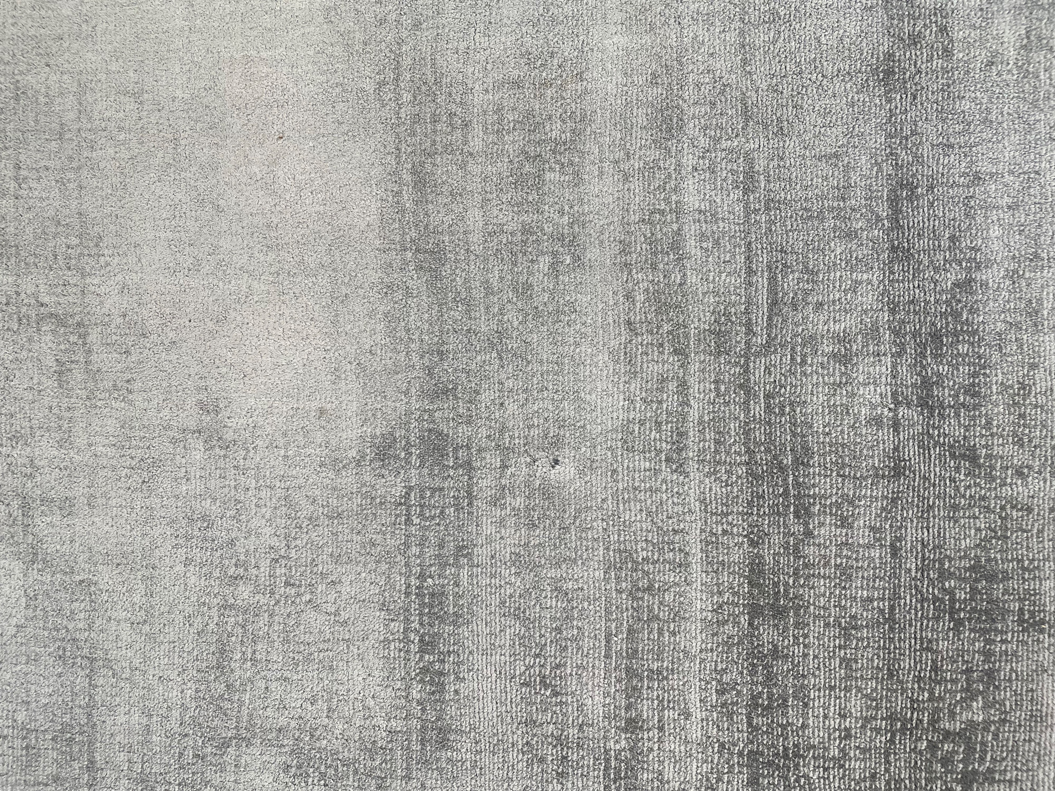 Tappeto tibetano, lavorazione in bamboo silk, manifattura recente