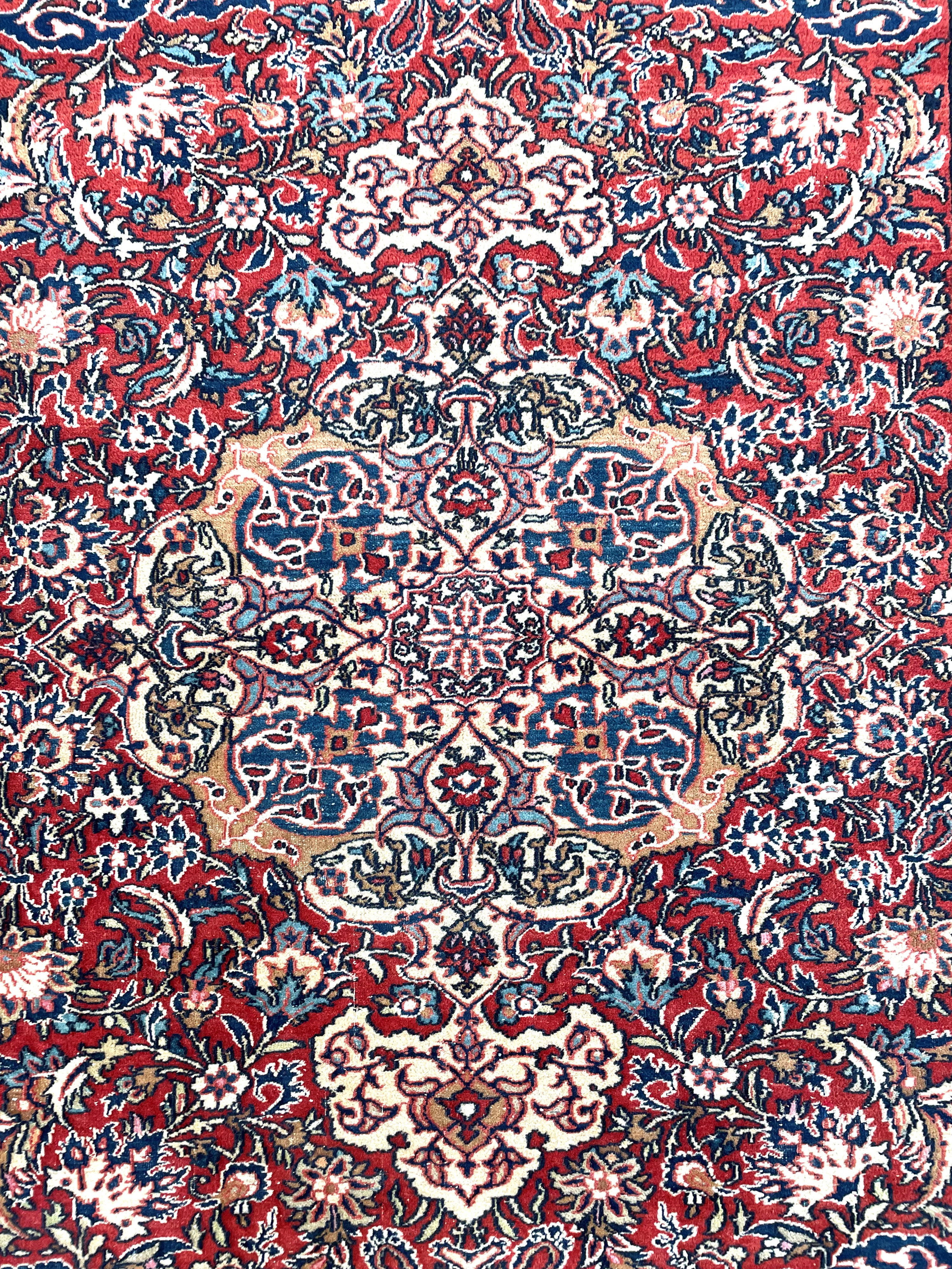 Isfahan (Persia), Tappeto, circa 1900, 201×145 cm ca.