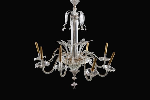 Murano glass chandelier