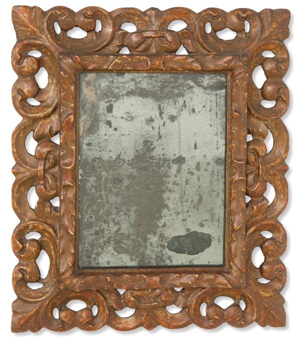 Frame with mirror
